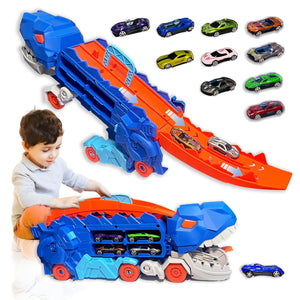 🔥DINO TRANSPORTE 🦖 – “Carga, se transforma y domina la aventura jurásica 🚗🌋” + ENVÍO GRATIS 🚚💥