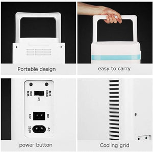 MINI REFRIGERADOR PORTATIL DE 10 LITROS