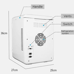 MINI REFRIGERADOR PORTATIL DE 10 LITROS