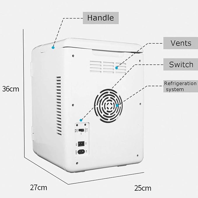 MINI REFRIGERADOR PORTATIL DE 10 LITROS