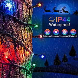 LUCES LED CON PANEL SOLAR X 10 METROS - CON ENCENDIDO Y APAGADO AUTOMATICO